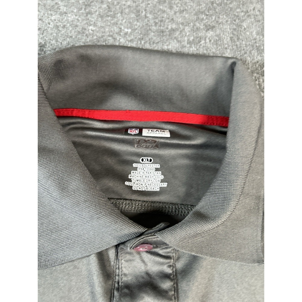 NFL Kansas City chiefs gray polo size XLT - Picture 2 of 6